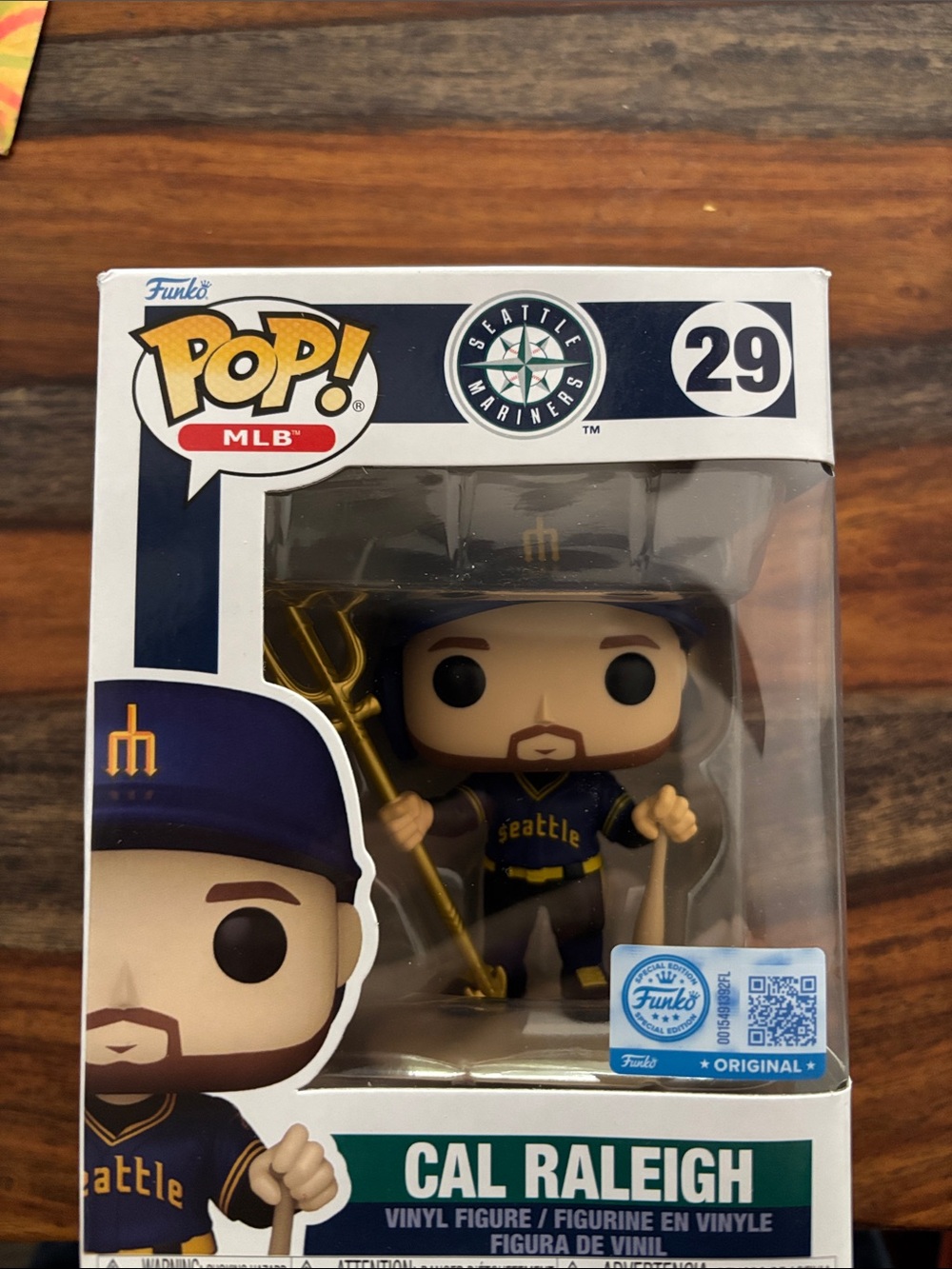 Seattle Mariners Cal Raleigh Funko POP!